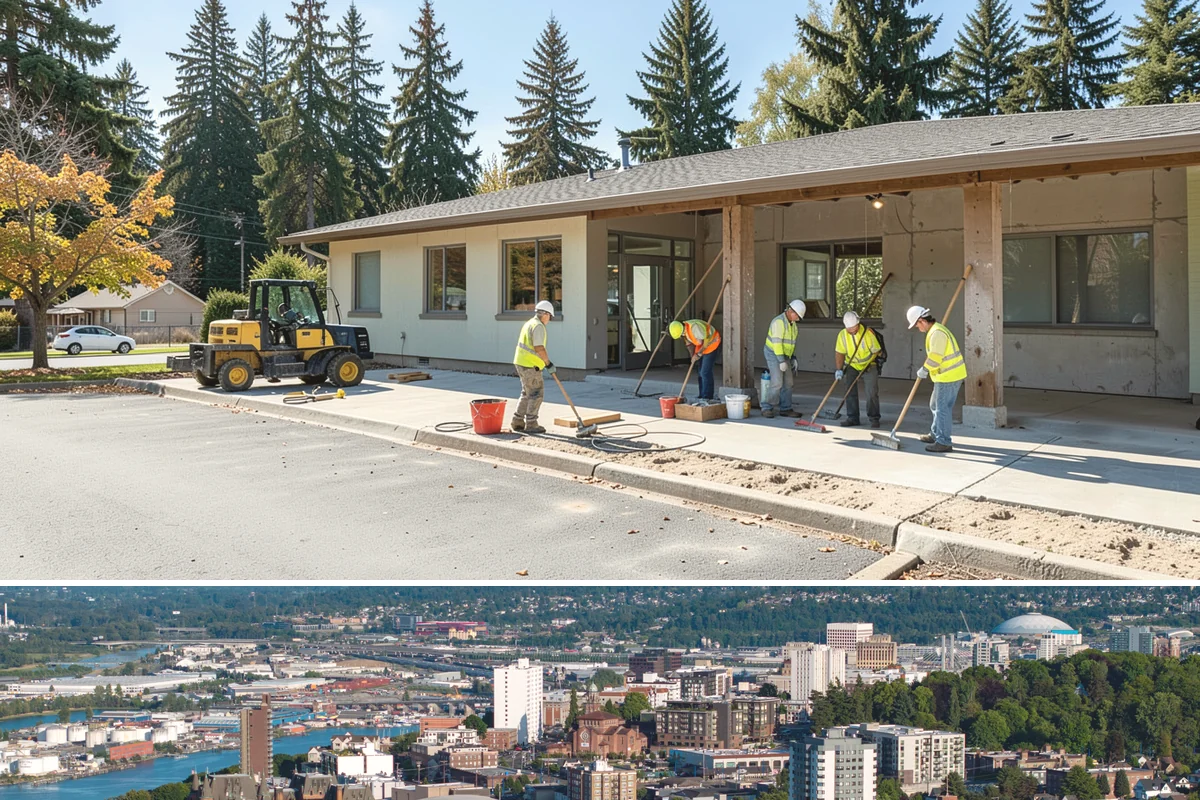 Municipal Building Washing in Tacoma, Pierce County, WA - Building washing is best performed in the drier months from late spring through early fall, when surfaces dry and treatments work...