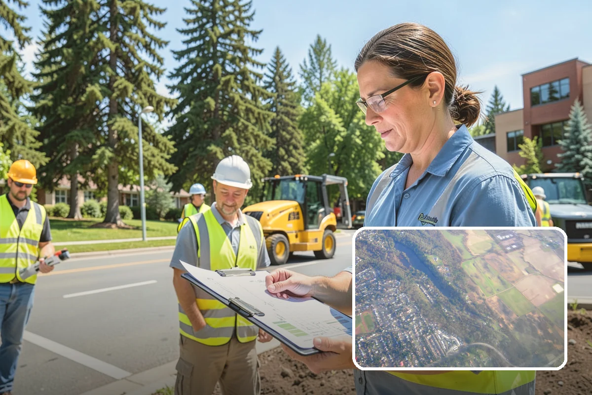 Municipal Concrete Repair in Algona, King County, WA - Reduces trip-and-fall liability on public rights-of-way