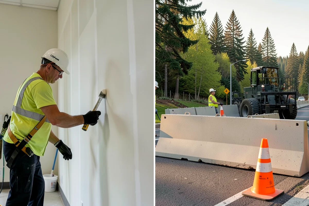 Municipal Concrete Repair in Arlington, Snohomish County, WA - Site assessment with condition rating and photo documentation