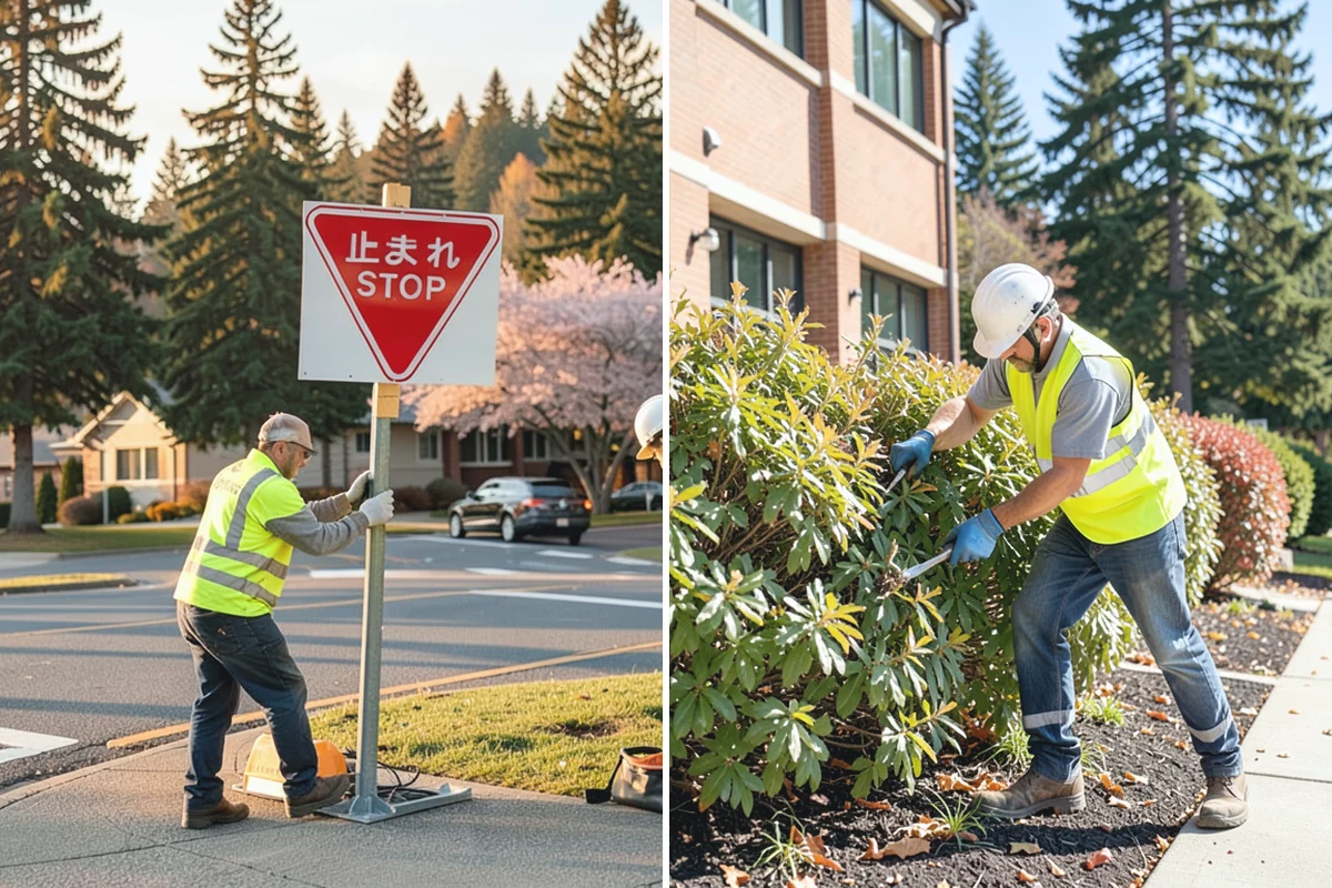 Municipal Concrete Repair in Beaux Arts Village, King County, WA - Site assessment with condition rating and photo documentation