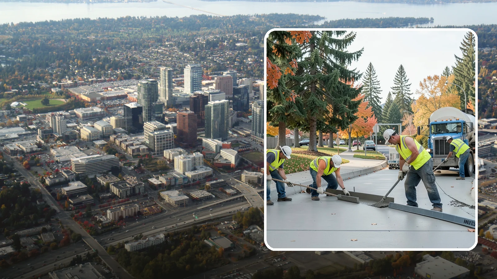 Municipal Concrete Repair in Bellevue, King County, WA - Restore failing public concrete flatwork and structures to safe, code-compliant condition across your jurisdiction.