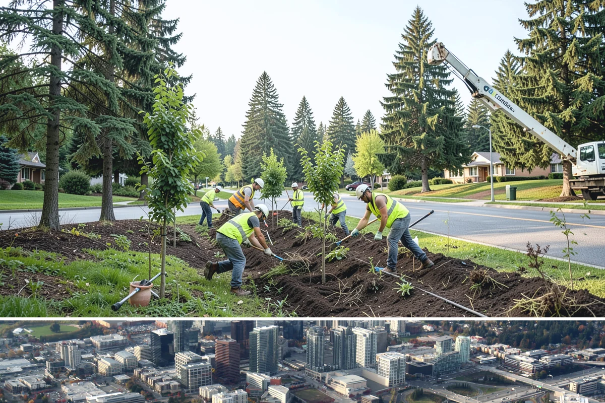 Municipal Concrete Repair in Bellevue, King County, WA - Late spring through early fall offers the reliable dry, above-freezing conditions concrete curing requires in the Puget Sound...