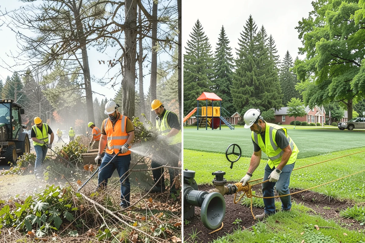 Municipal Concrete Repair in Black Diamond, King County, WA - Site assessment with condition rating and photo documentation