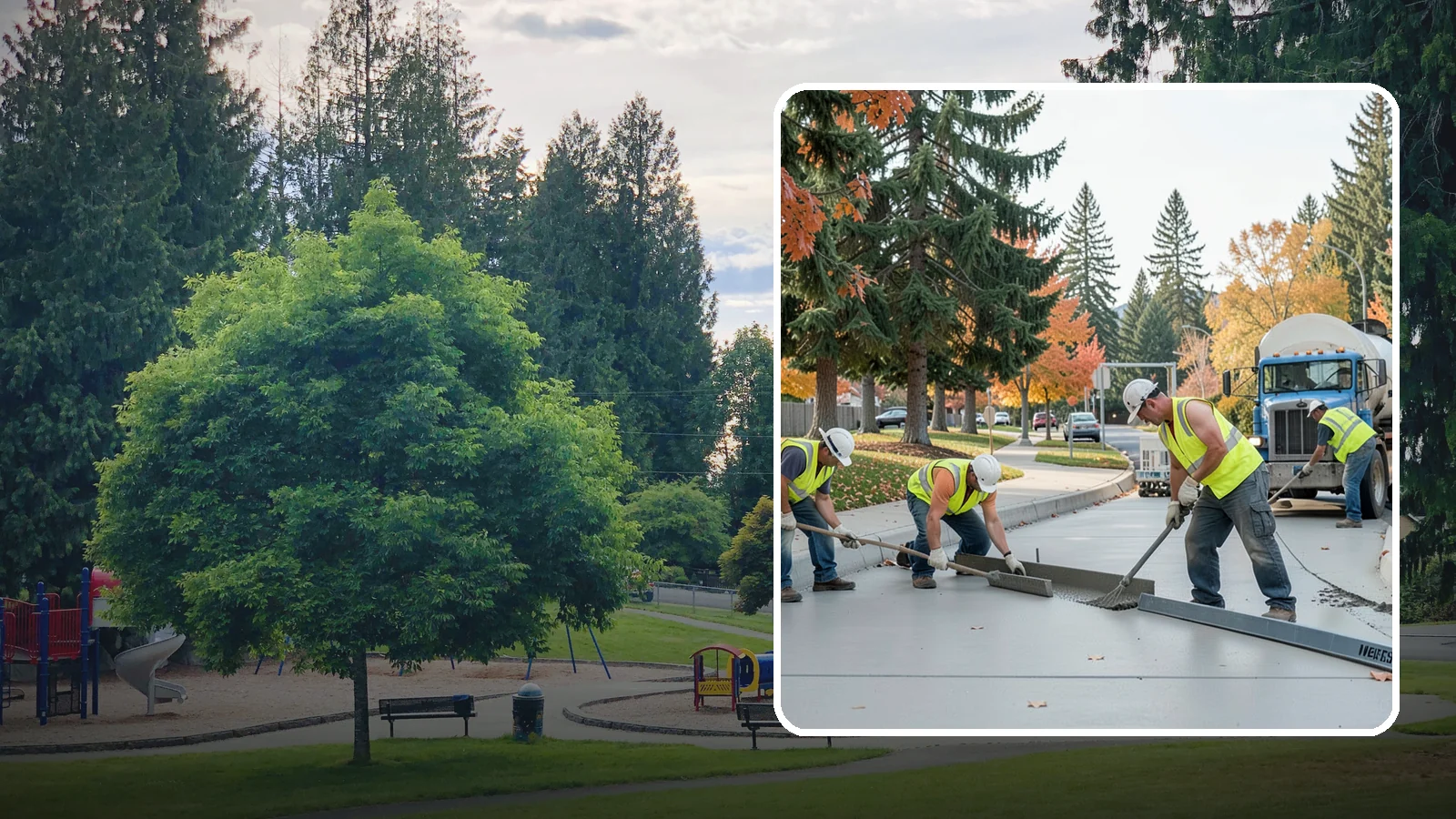 Municipal Concrete Repair in Bonney Lake, Pierce County, WA - Restore failing public concrete flatwork and structures to safe, code-compliant condition across your jurisdiction.