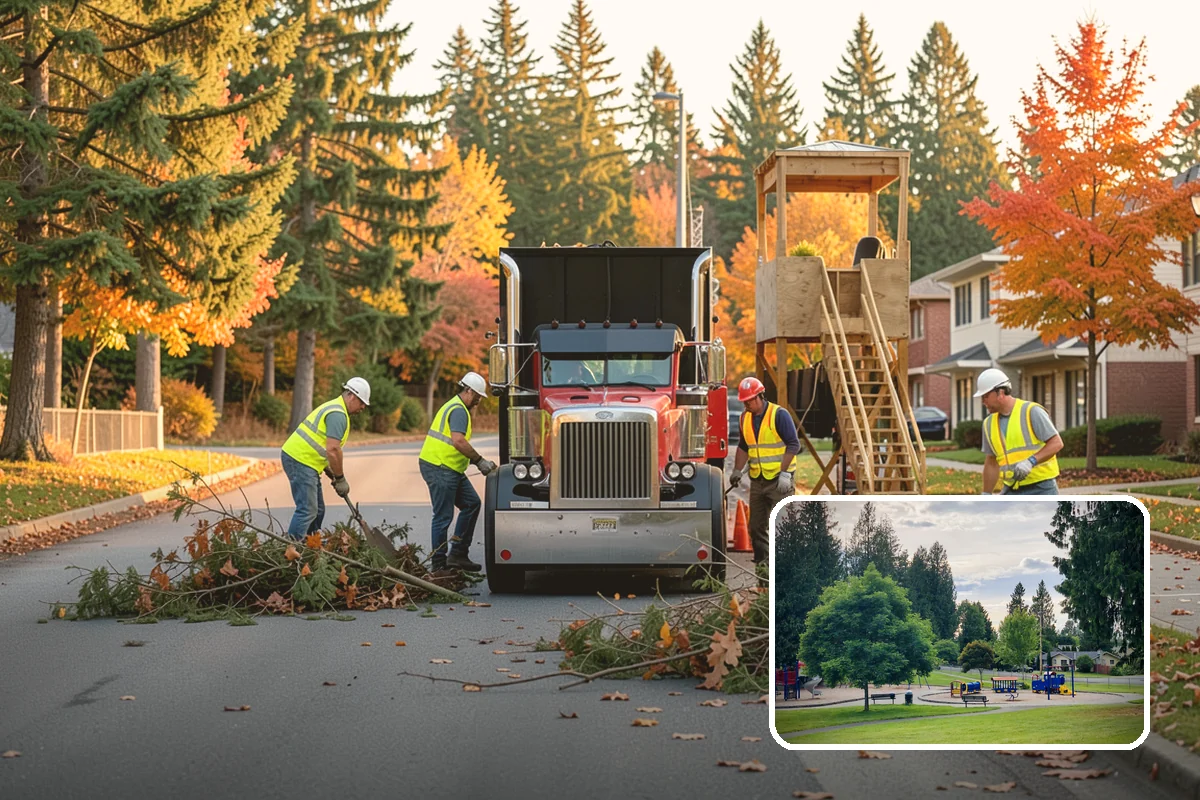 Municipal Concrete Repair in Bonney Lake, Pierce County, WA - Reduces trip-and-fall liability on public rights-of-way