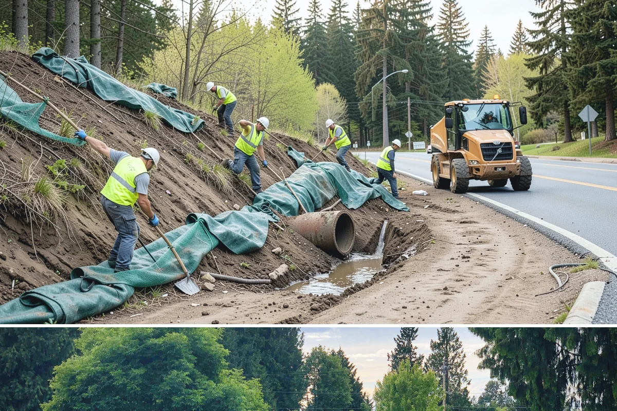 Municipal Concrete Repair in Bonney Lake, Pierce County, WA - Late spring through early fall offers the reliable dry, above-freezing conditions concrete curing requires in the Puget Sound...