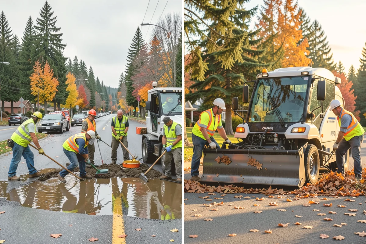 Municipal Concrete Repair in Brier, Snohomish County, WA - Site assessment with condition rating and photo documentation