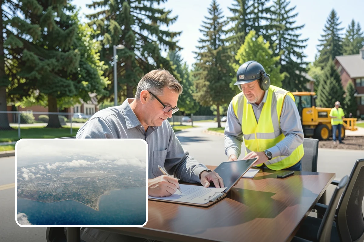 Municipal Concrete Repair in Burien, King County, WA - Reduces trip-and-fall liability on public rights-of-way