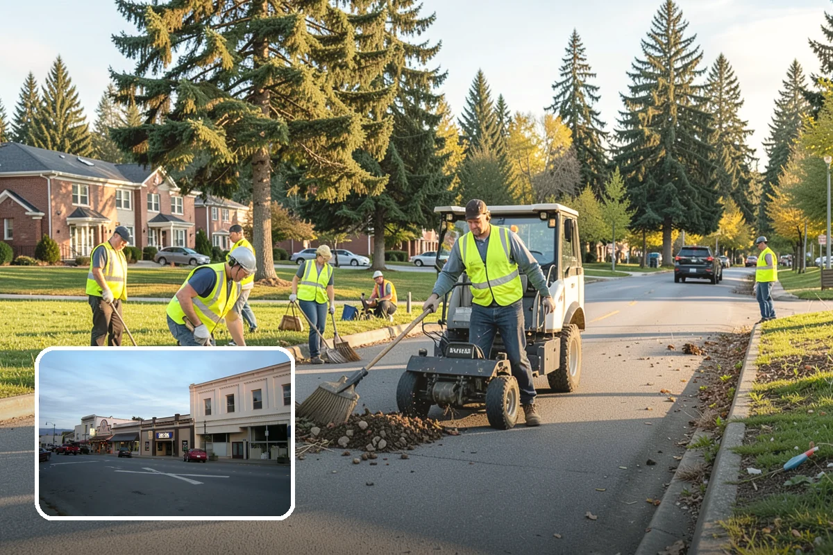 Municipal Concrete Repair in Burlington, Skagit County, WA - Reduces trip-and-fall liability on public rights-of-way