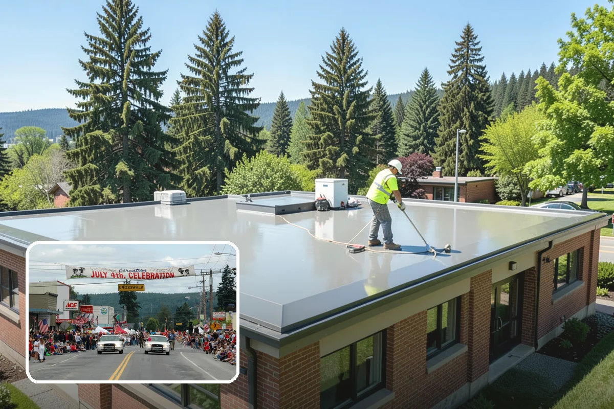 Municipal Concrete Repair in Carnation, King County, WA - Reduces trip-and-fall liability on public rights-of-way