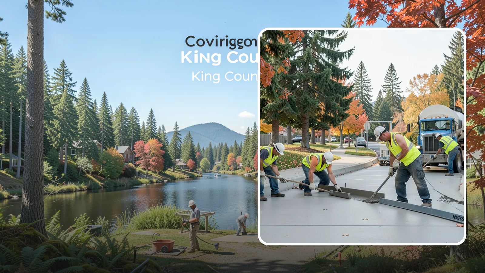 Municipal Concrete Repair in Covington, King County, WA - Restore failing public concrete flatwork and structures to safe, code-compliant condition across your jurisdiction.