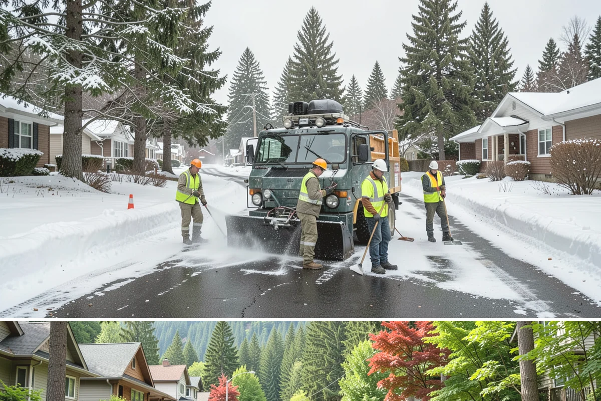 Municipal Concrete Repair in Darrington, Snohomish County, WA - Late spring through early fall offers the reliable dry, above-freezing conditions concrete curing requires in the Puget Sound...
