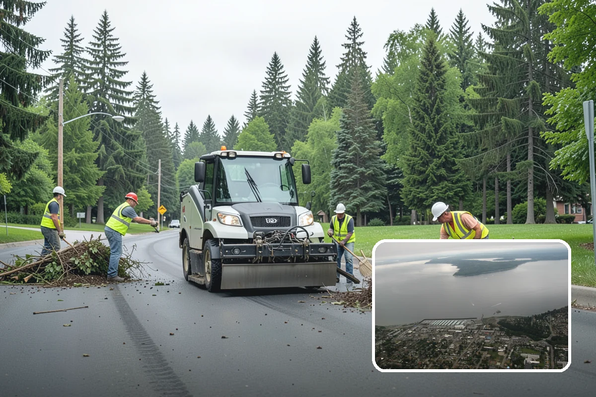 Municipal Concrete Repair in Des Moines, King County, WA - Reduces trip-and-fall liability on public rights-of-way