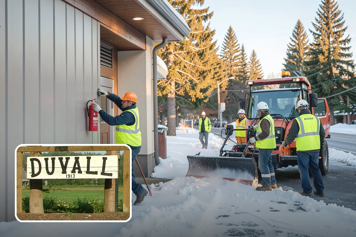 Municipal Concrete Repair in Duvall, King County, WA - Reduces trip-and-fall liability on public rights-of-way