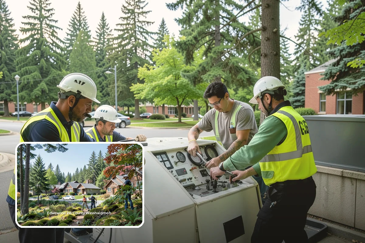 Municipal Concrete Repair in Edgewood, Pierce County, WA - Reduces trip-and-fall liability on public rights-of-way