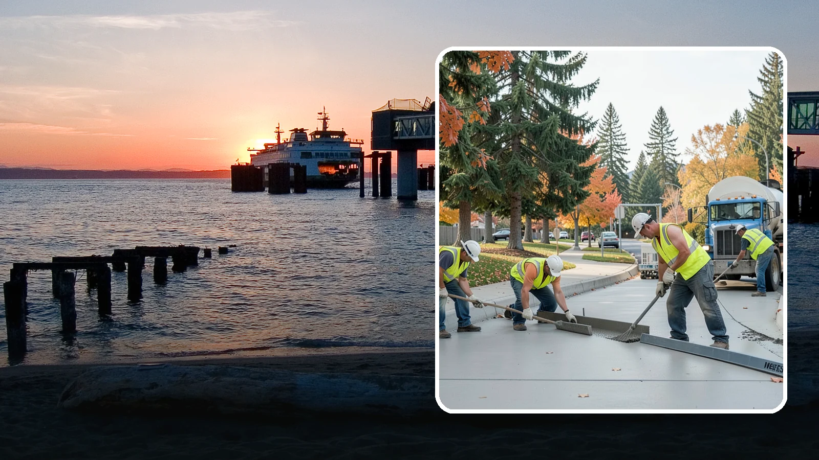 Municipal Concrete Repair in Edmonds, Snohomish County, WA - Restore failing public concrete flatwork and structures to safe, code-compliant condition across your jurisdiction.