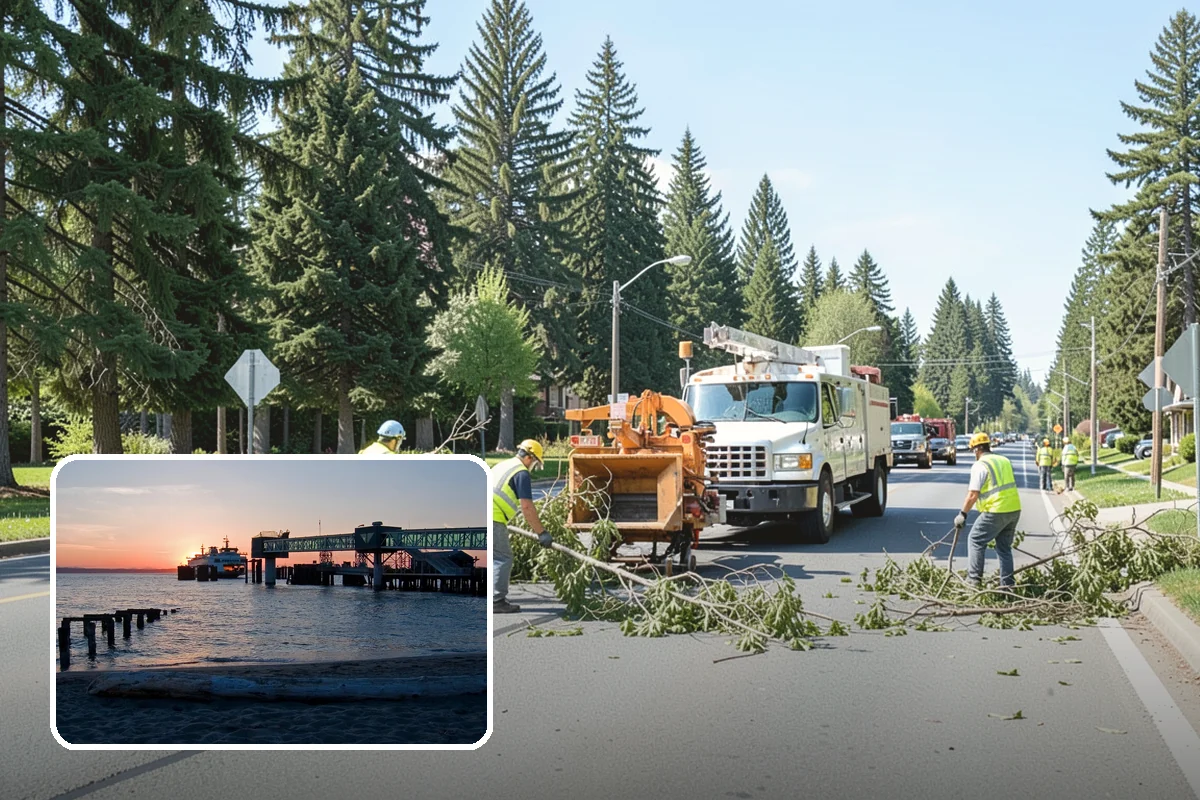 Municipal Concrete Repair in Edmonds, Snohomish County, WA - Reduces trip-and-fall liability on public rights-of-way