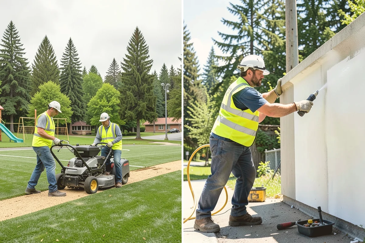 Municipal Concrete Repair in Edmonds, Snohomish County, WA - Site assessment with condition rating and photo documentation