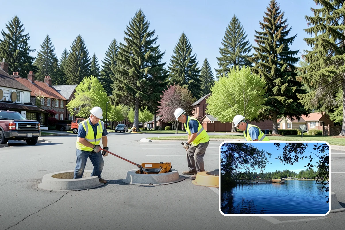 Municipal Concrete Repair in Federal Way, King County, WA - Reduces trip-and-fall liability on public rights-of-way