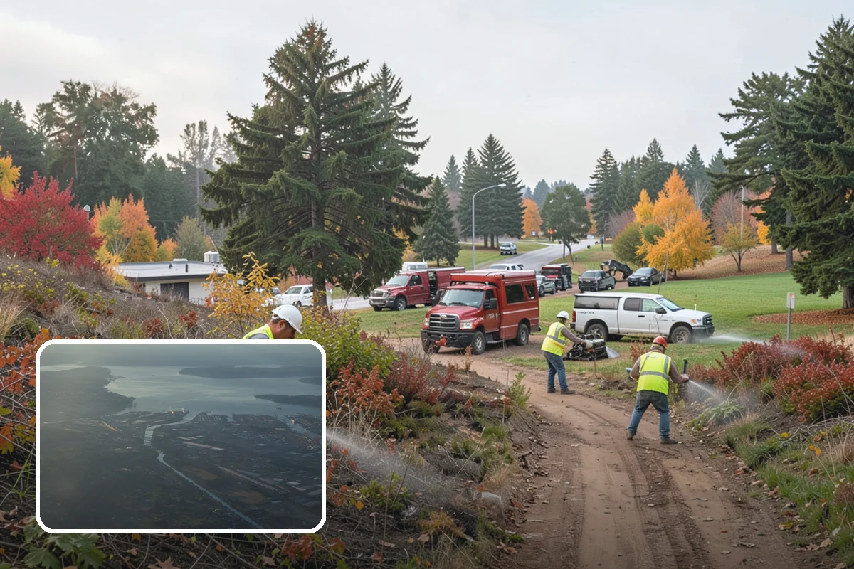Municipal Concrete Repair in Fife, Pierce County, WA - Reduces trip-and-fall liability on public rights-of-way