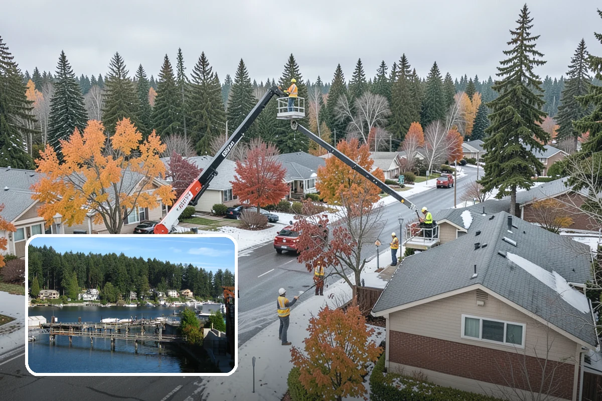 Municipal Concrete Repair in Gig Harbor, Pierce County, WA - Reduces trip-and-fall liability on public rights-of-way