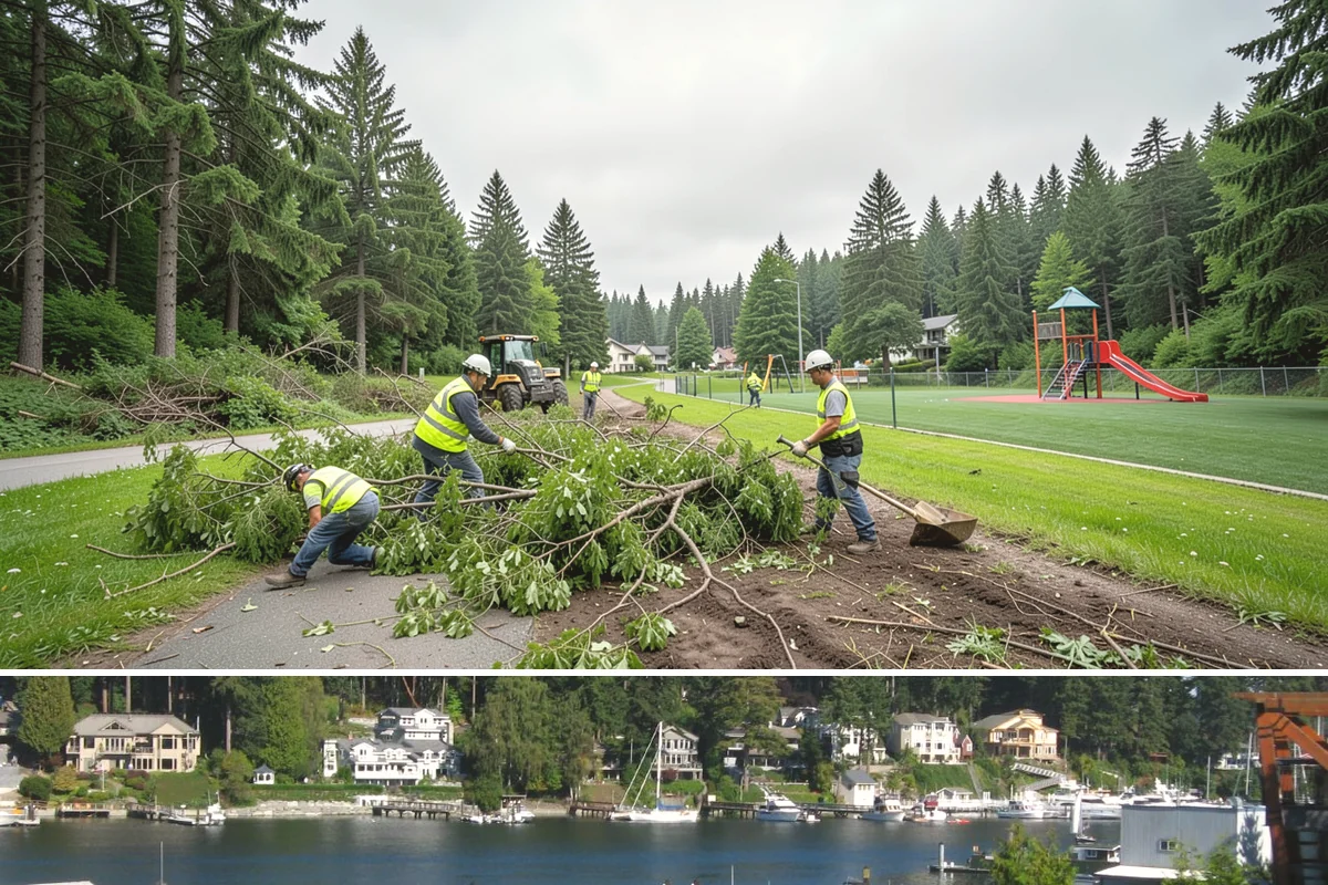 Municipal Concrete Repair in Gig Harbor, Pierce County, WA - Late spring through early fall offers the reliable dry, above-freezing conditions concrete curing requires in the Puget Sound...