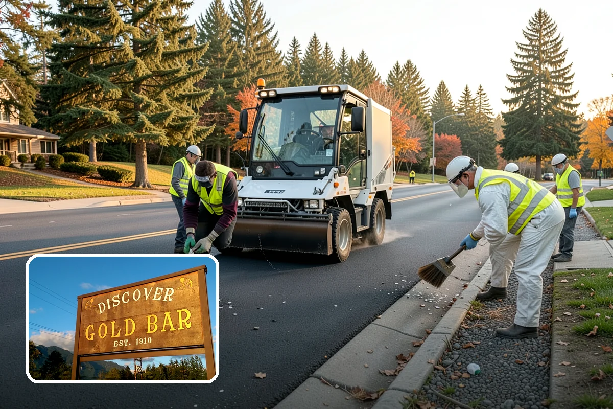 Municipal Concrete Repair in Gold Bar, Snohomish County, WA - Reduces trip-and-fall liability on public rights-of-way