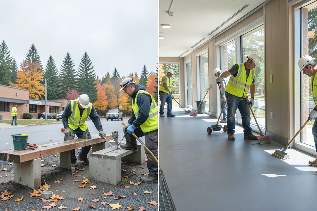 Municipal Concrete Repair in Gold Bar, Snohomish County, WA - Site assessment with condition rating and photo documentation
