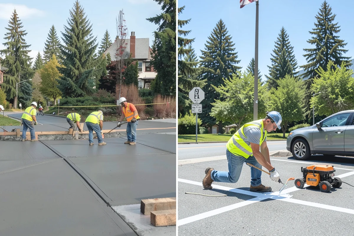 Municipal Concrete Repair in Hamilton, Skagit County, WA - Site assessment with condition rating and photo documentation