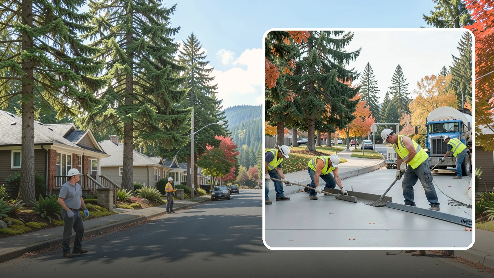 Municipal Concrete Repair in Hunts Point, King County, WA - Restore failing public concrete flatwork and structures to safe, code-compliant condition across your jurisdiction.