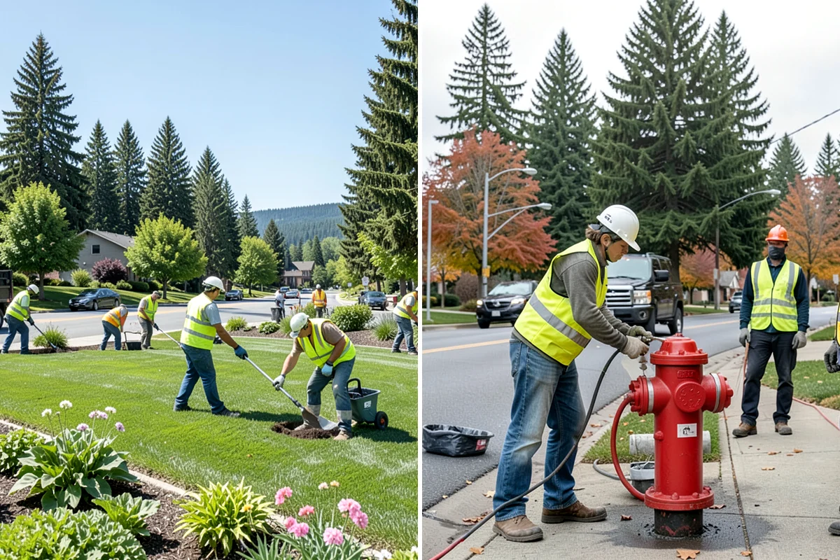 Municipal Concrete Repair in Kenmore, King County, WA - Site assessment with condition rating and photo documentation