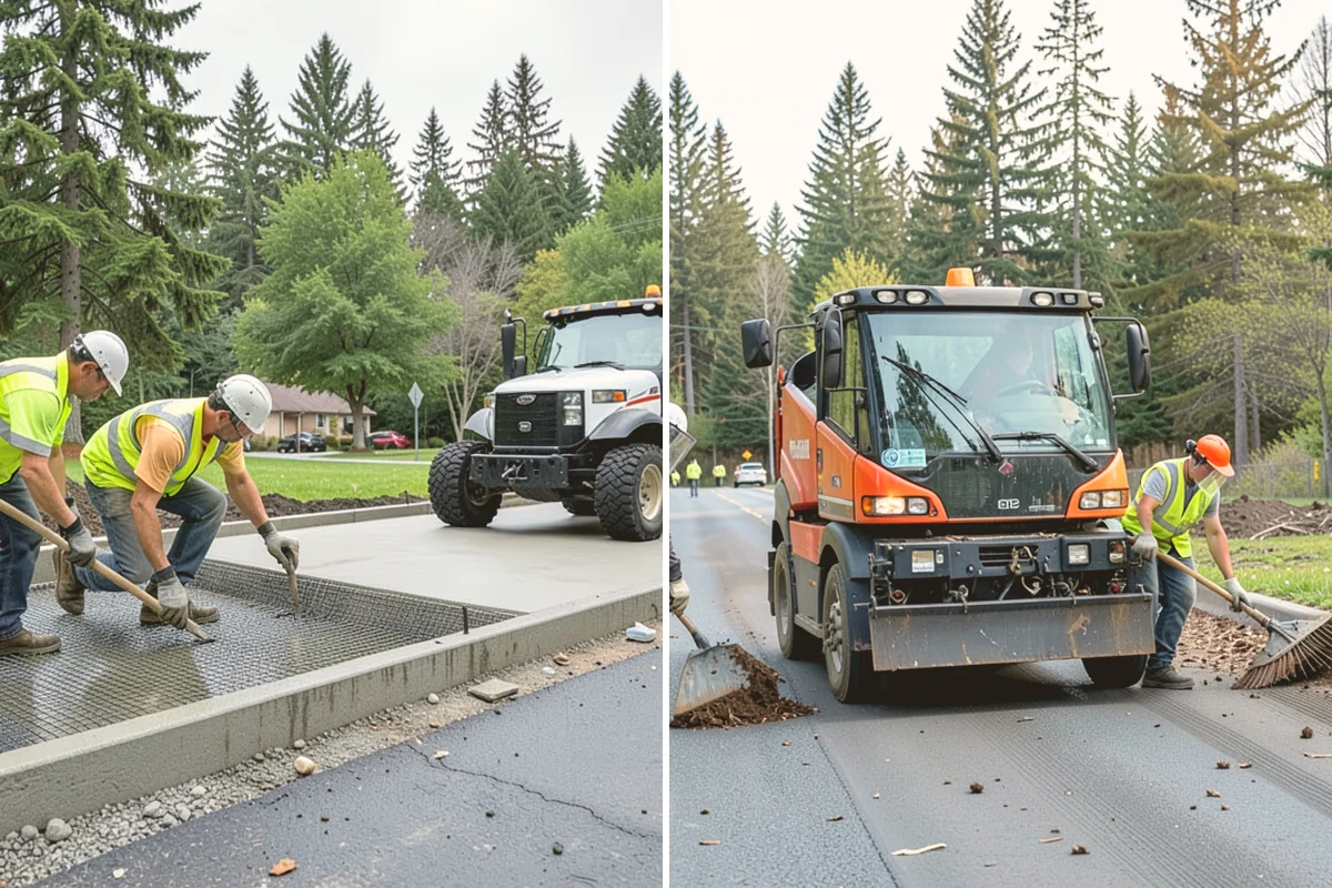 Municipal Concrete Repair in Kent, King County, WA - Site assessment with condition rating and photo documentation