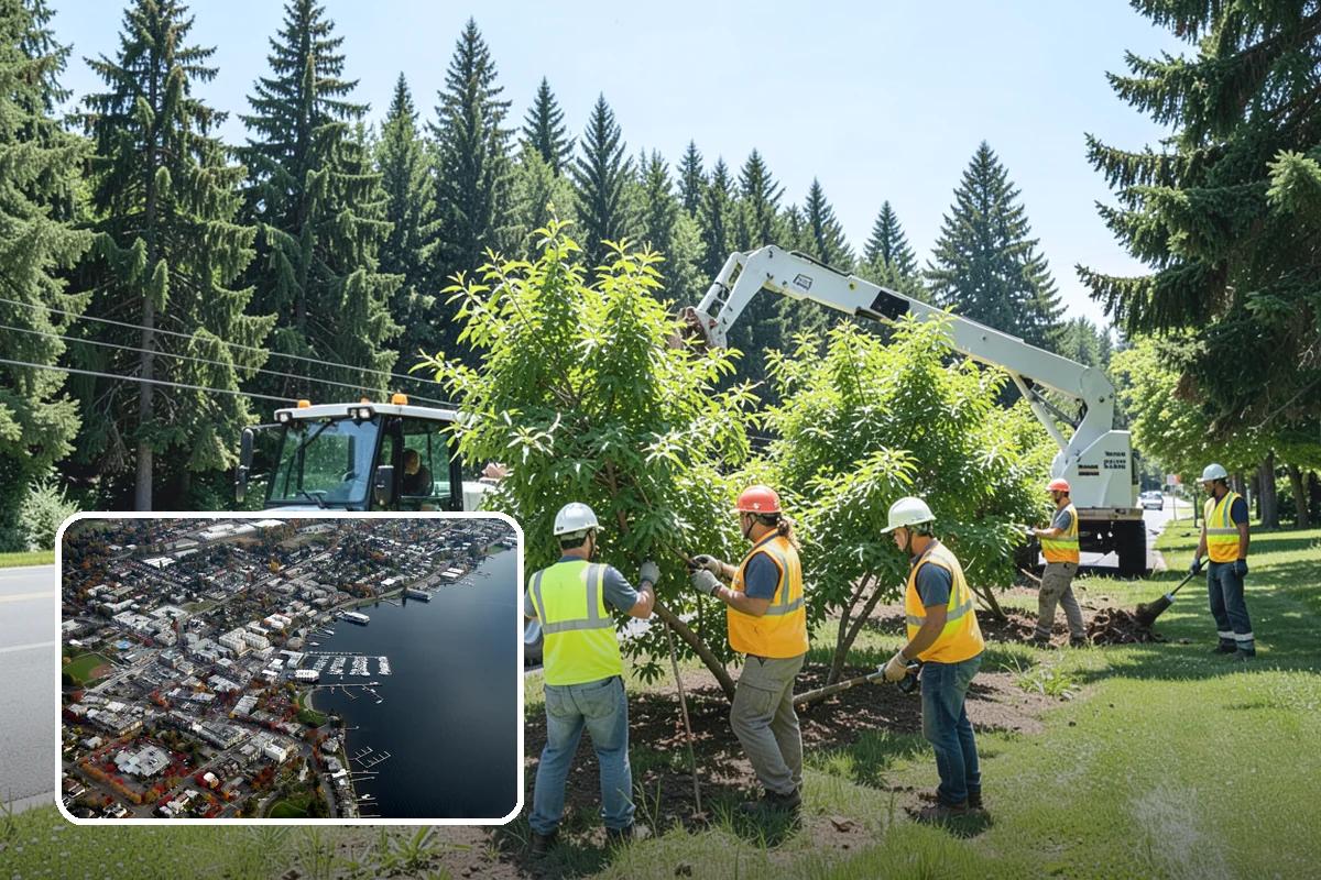 Municipal Concrete Repair in Kirkland, King County, WA - Reduces trip-and-fall liability on public rights-of-way
