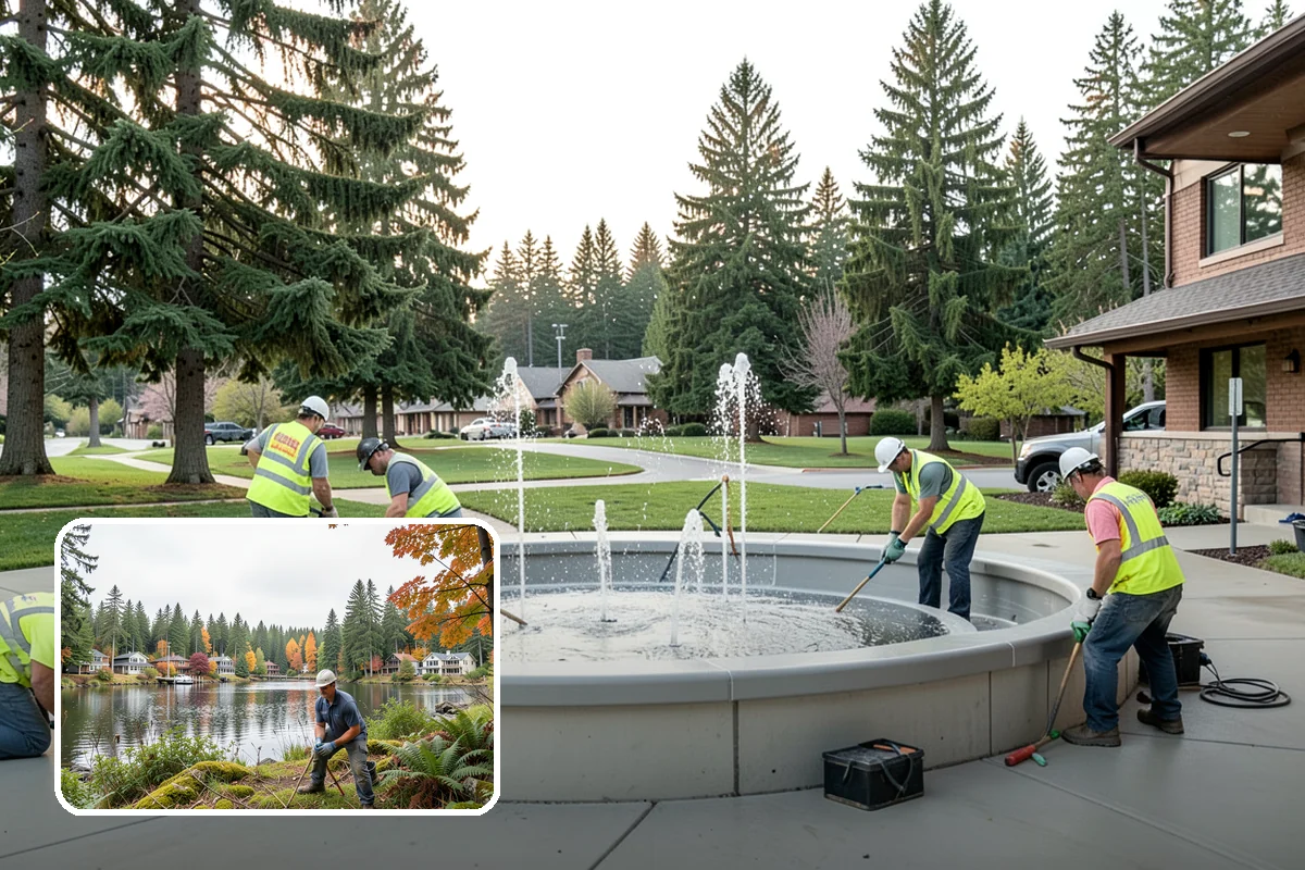 Municipal Concrete Repair in La Conner, Skagit County, WA - Reduces trip-and-fall liability on public rights-of-way