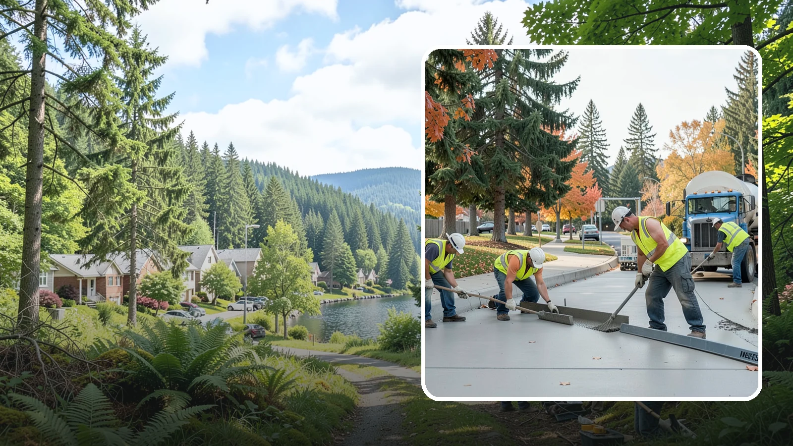 Municipal Concrete Repair in Lake Forest Park, King County, WA - Restore failing public concrete flatwork and structures to safe, code-compliant condition across your jurisdiction.