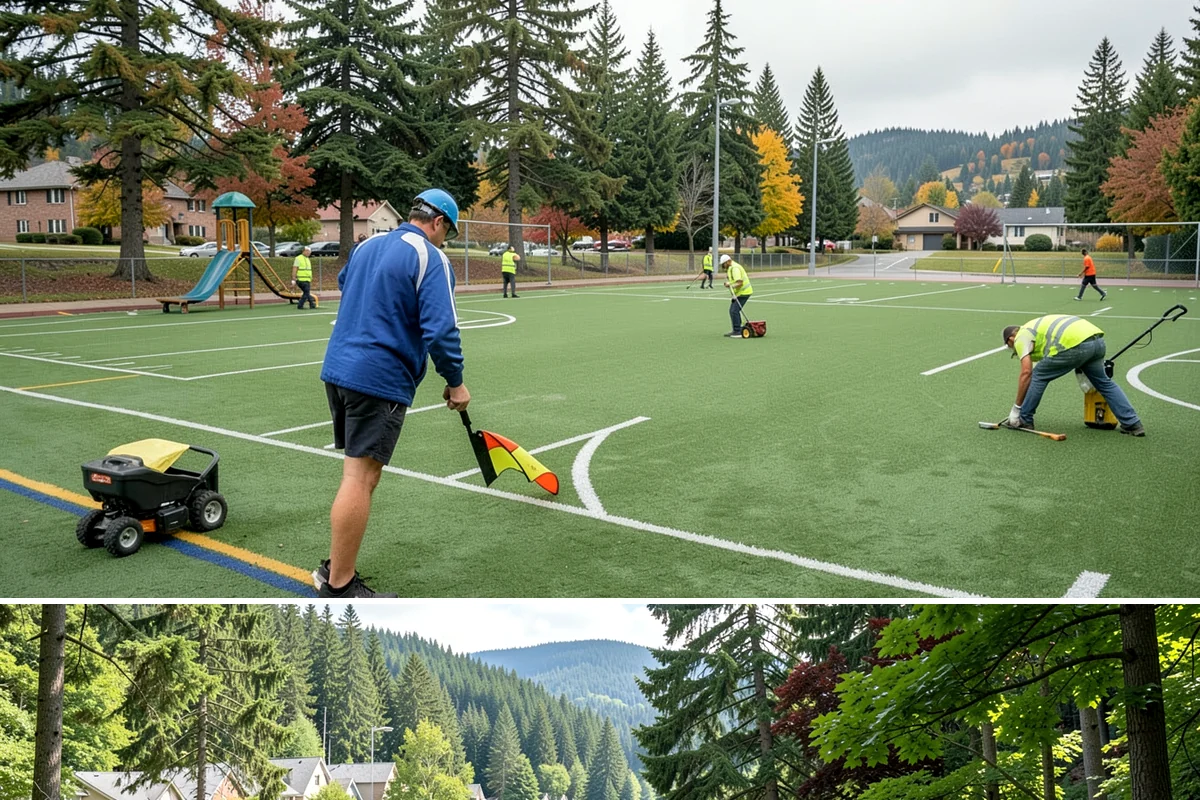 Municipal Concrete Repair in Lake Forest Park, King County, WA - Late spring through early fall offers the reliable dry, above-freezing conditions concrete curing requires in the Puget Sound...