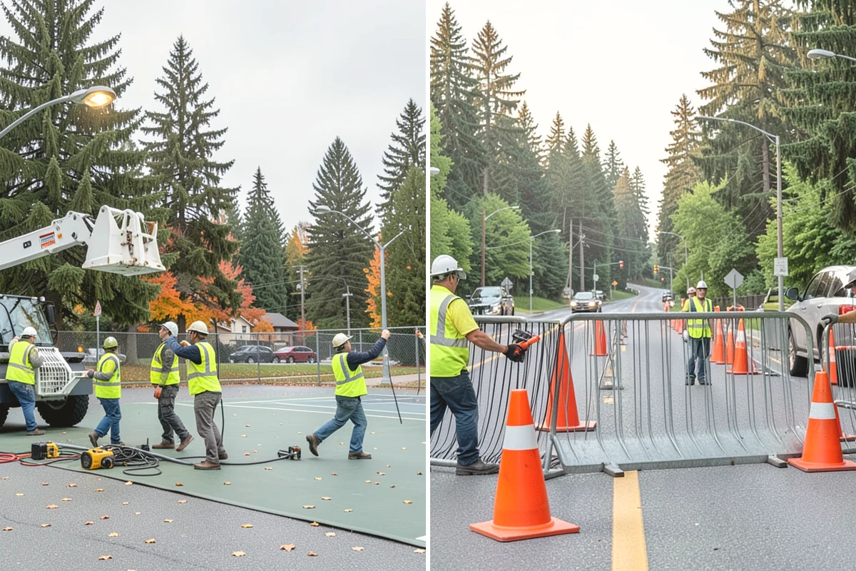 Municipal Concrete Repair in Lake Stevens, Snohomish County, WA - Site assessment with condition rating and photo documentation