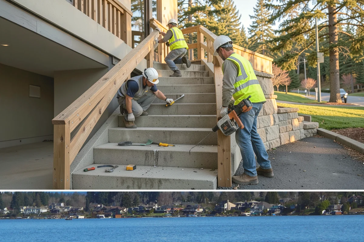 Municipal Concrete Repair in Lake Stevens, Snohomish County, WA - Late spring through early fall offers the reliable dry, above-freezing conditions concrete curing requires in the Puget Sound...