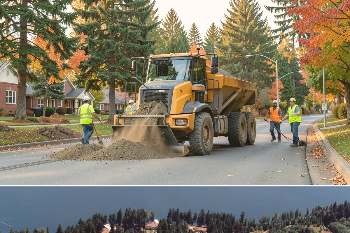 Municipal Concrete Repair in Lakewood, Pierce County, WA - Late spring through early fall offers the reliable dry, above-freezing conditions concrete curing requires in the Puget Sound...