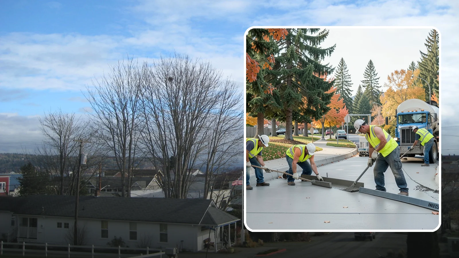 Municipal Concrete Repair in Langley, Island County, WA - Restore failing public concrete flatwork and structures to safe, code-compliant condition across your jurisdiction.