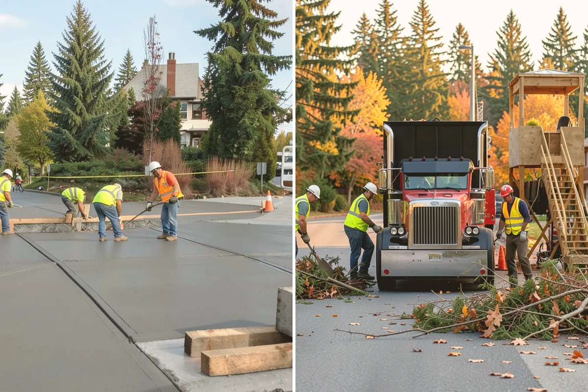 Municipal Concrete Repair in Lynnwood, Snohomish County, WA - Site assessment with condition rating and photo documentation