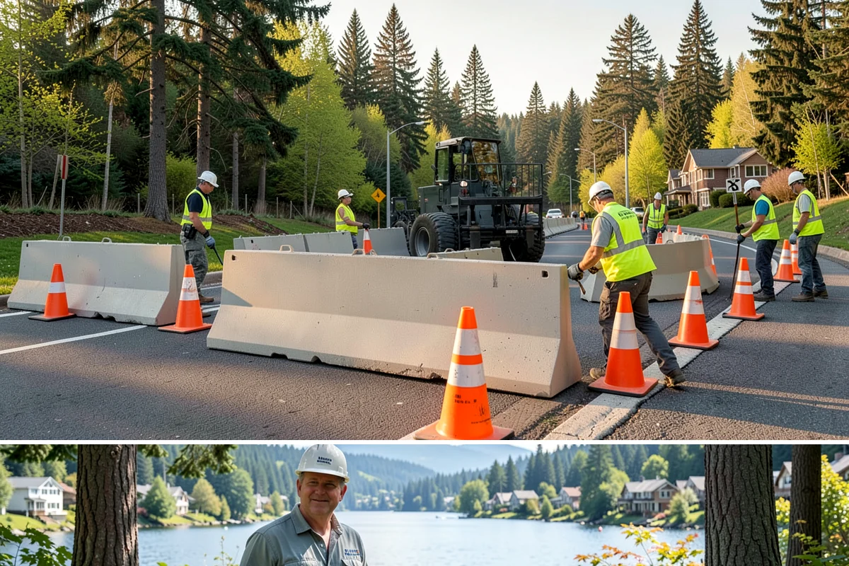 Municipal Concrete Repair in Milton, King County, WA - Late spring through early fall offers the reliable dry, above-freezing conditions concrete curing requires in the Puget Sound...