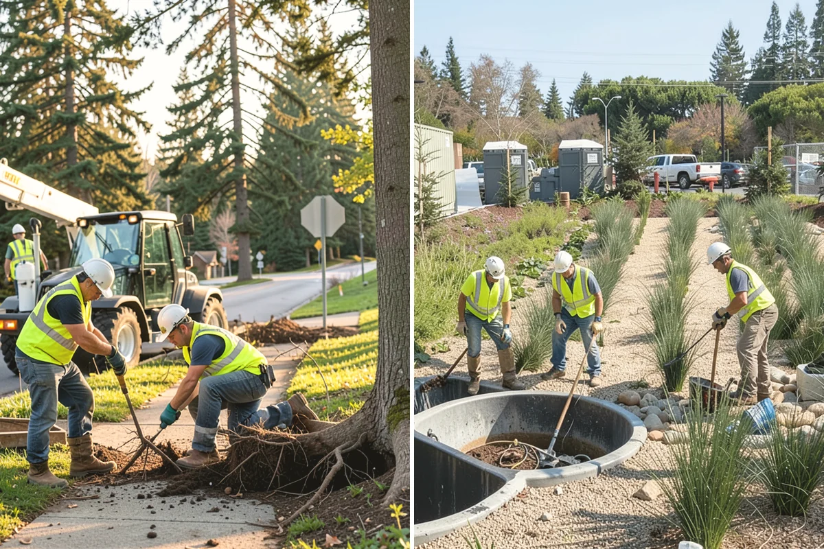 Municipal Concrete Repair in Monroe, Snohomish County, WA - Site assessment with condition rating and photo documentation
