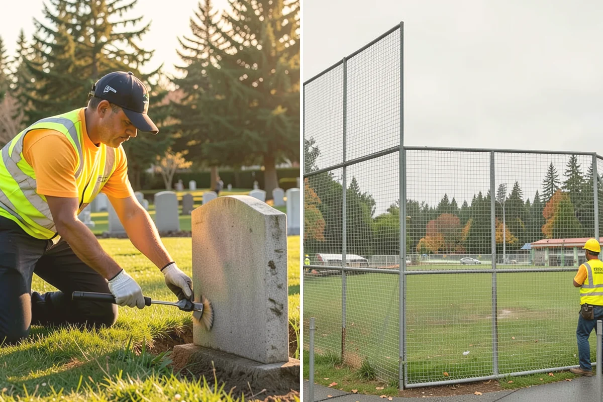 Municipal Concrete Repair in Mount Vernon, Skagit County, WA - Site assessment with condition rating and photo documentation