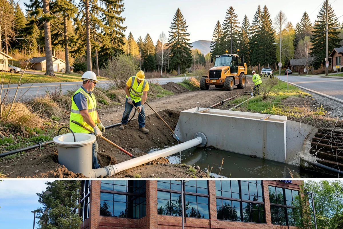 Municipal Concrete Repair in Mountlake Terrace, Snohomish County, WA - Late spring through early fall offers the reliable dry, above-freezing conditions concrete curing requires in the Puget Sound...