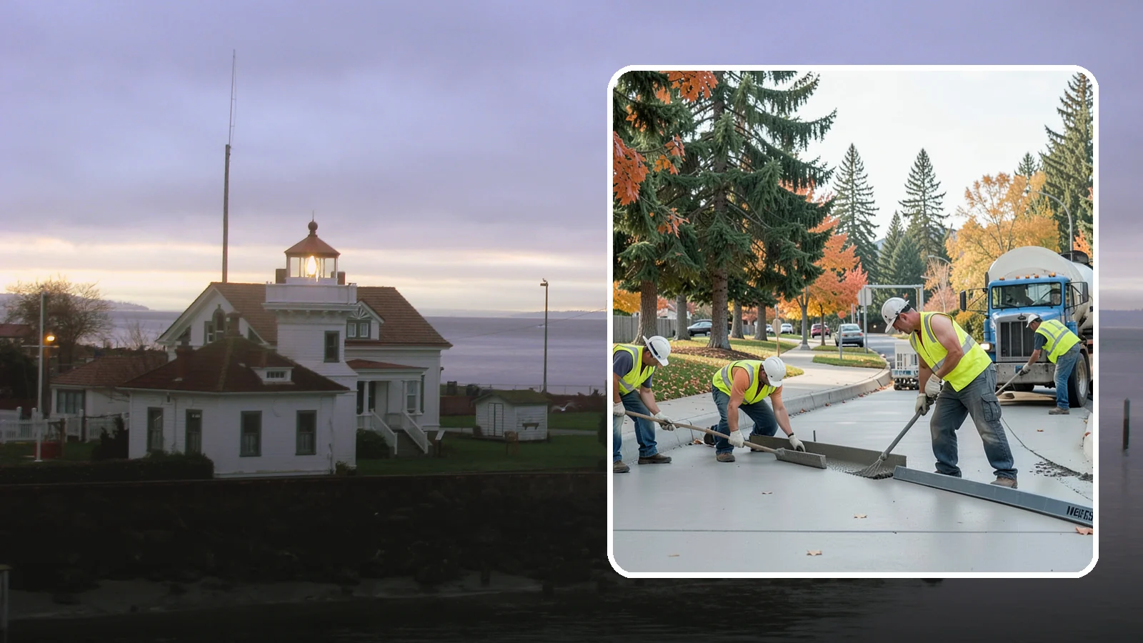 Municipal Concrete Repair in Mukilteo, Snohomish County, WA - Restore failing public concrete flatwork and structures to safe, code-compliant condition across your jurisdiction.