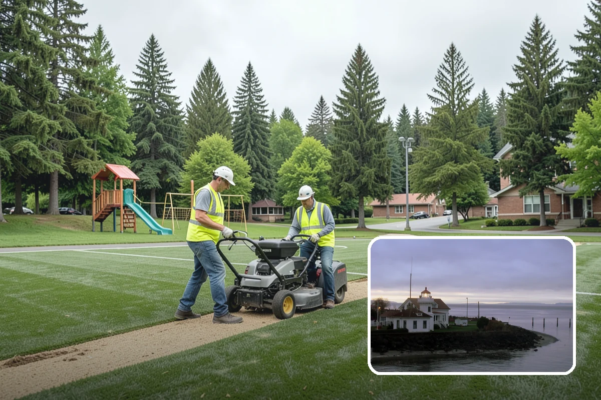 Municipal Concrete Repair in Mukilteo, Snohomish County, WA - Reduces trip-and-fall liability on public rights-of-way