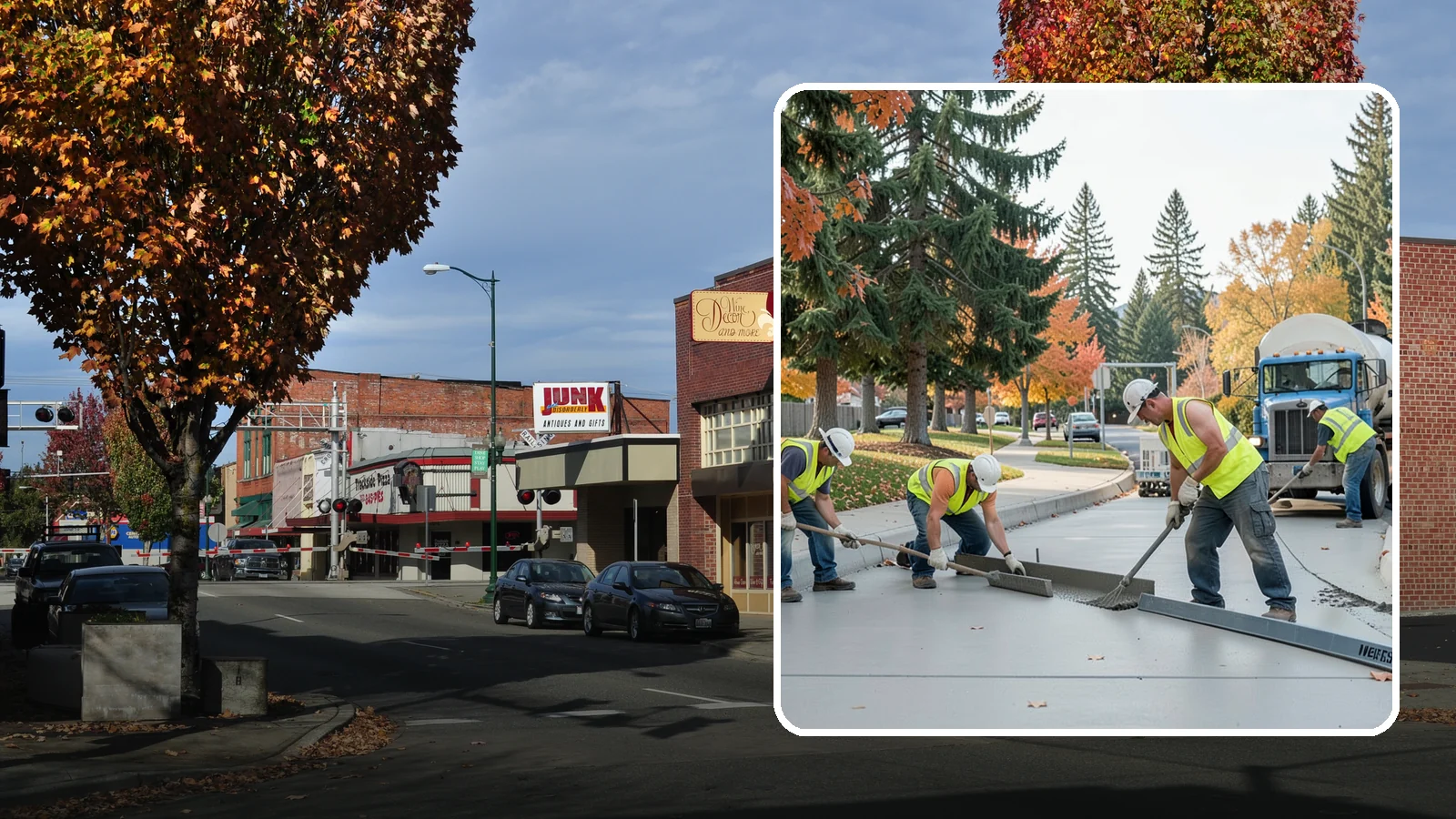 Municipal Concrete Repair in Puyallup, Pierce County, WA - Restore failing public concrete flatwork and structures to safe, code-compliant condition across your jurisdiction.