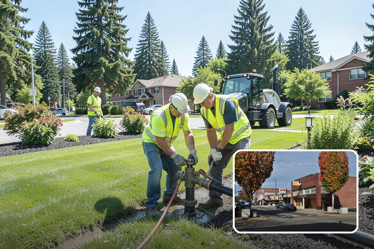 Municipal Concrete Repair in Puyallup, Pierce County, WA - Reduces trip-and-fall liability on public rights-of-way
