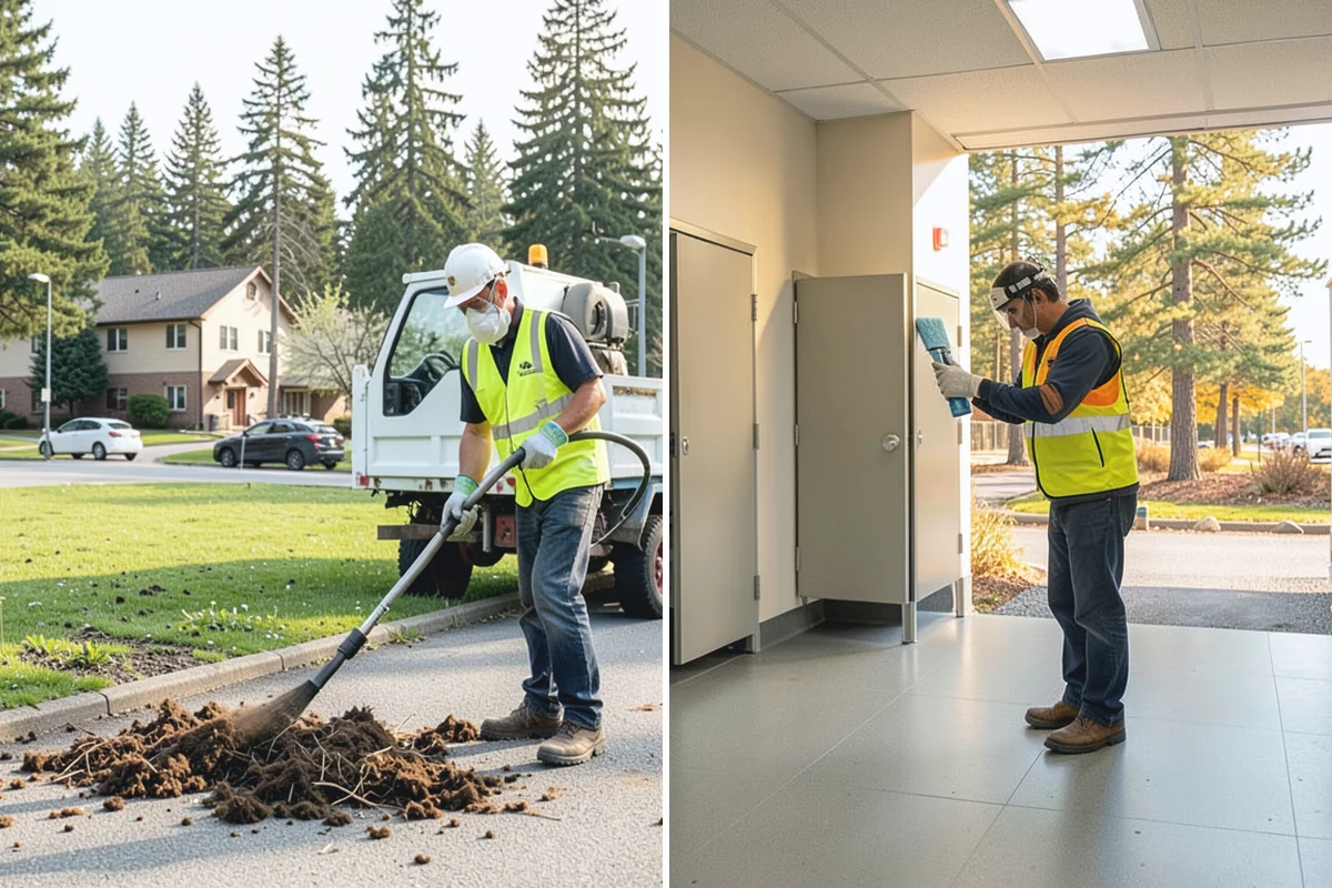 Municipal Concrete Repair in Renton, King County, WA - Site assessment with condition rating and photo documentation